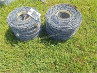 (2) Rolls Barb Wire (1 New) (Both)