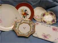 Hand pted and Nippon dishes