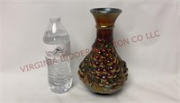 Carnival Glass Imperial Grape Carafe Decanter Vase