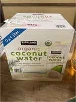 Kirkland organic coconut water
