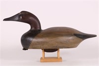 Canvasback Drake Duck Decoy by Gus Moak of