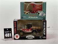GEARBOX Texaco 1918 Ford Pickup Bank and 1/25