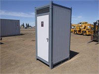 Unused Portable Toilet Room