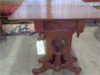 ANTIQUE GAME TABLE (with inside compartments)