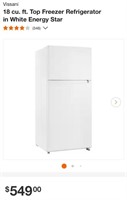 REFRIGERATOR (OPEN BOX)