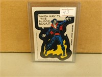 1974 Topps Marvel Morbius Living Vampire Card