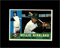 1960 Topps #172 Willie Kirkland EX to EX-MT+