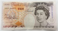 Bank of England 10 Pound Note