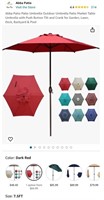 PATIO UMBRELLA (OPEN BOX, NEW)