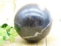 PETRIFIED WOOD SPHERE ROCK STONE LAPIDARY SPECIMEN