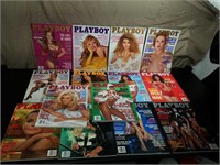 (14) Playboy Magazines From The 90's