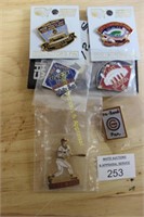 Group of 6 Sports Team Pins