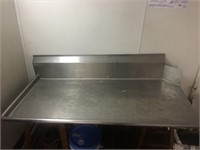 DISHWASHER TOP SANITATION TABLE 5FT