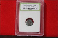 A Slabbed Biblical Widow's Mite Coin