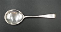 English sterling silver caddy spoon