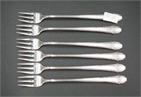 International sterling silver oyster forks