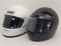 (2) Motorcycle Helmets Full Face: Shoei RF-R & ...