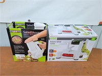 PRESTO Salad Shooter & Deluxe Spiral Cutter