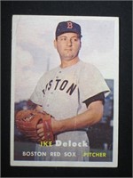 1957 TOPPS #63 IVAN DELOCK BOSTON RED SOX