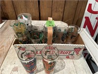 12 days of Christmas glasses