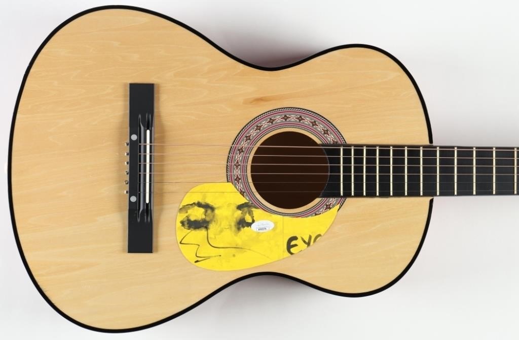 Autographed Ed Sheeran Acoustic Guitar