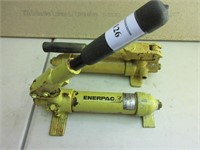 A Pair of Enerpac Hydraulic Hand Pumps