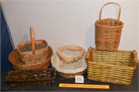 Group lot of 7 Baskets
