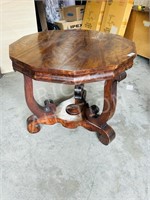 antique walnut parlor table