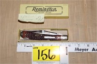 10th anniversary Remington Pocket Knife in box