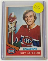 1974-75 OPC Guy Lafleur Card