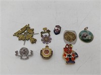 Group of medals and Pins