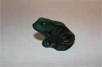 Hand Made Limited Edition Cat Tales Fenton Frog 3