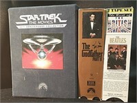 VHS Box Sets-Star Trek, Godfather