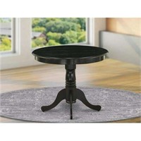 East West Table 36-In TOP ONLY, Rubber Wood