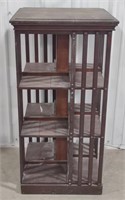 (CM) Wooden Revolving Bookcase (No Bottom) 39"x20"