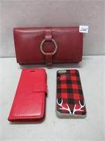 PHONE CASES AND CLUTCH PURSE