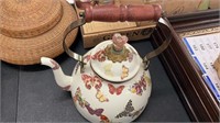 Large ceramic teapot