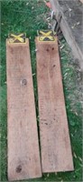 Wooden ramps