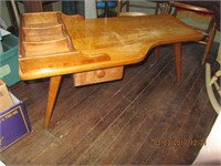 Heywood Wakefield Cobblers Bench/Table w/Drawer