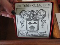6 Cork Coasters-The Dublin Guilds,1728-England