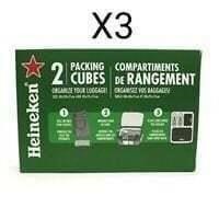 Heineken Packing Cubes Qty 3