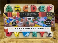 FAO Schwarz Learning Letters Animal Board, New