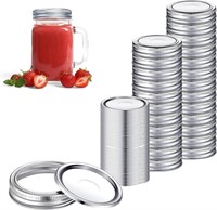 Canning Lids and Rings, 48 pcs, 70mm