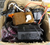 TOTE OF WIRING & ACCESSORIES