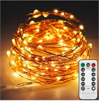 ($64) (Pack of 5)Twinkle Star 33ft 100LED