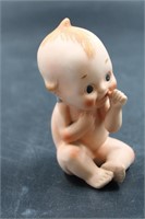 VINTAGE JAPAN KEWPIE CERAMIC PAINTED FIGURE