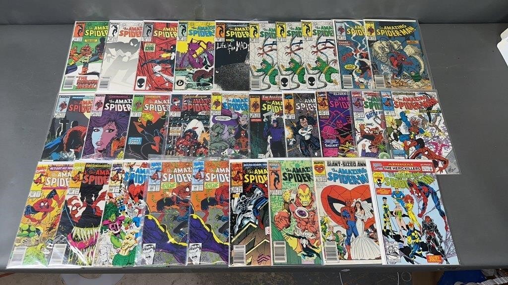 29pc Amazing Spider-Man #289-356+ Marvel Comics