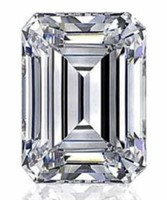 Emerald Cut 4.97 Carat VS2 Lab Diamond