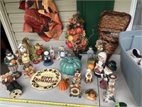 Thanksgiving decor figures and more