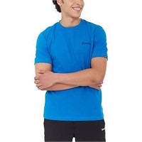 Bench Men's SM Crewneck T-shirt, Blue Small